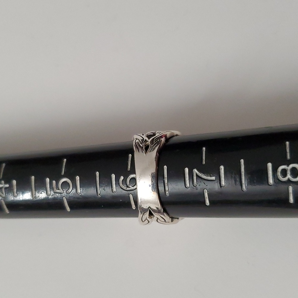 Sterling Silver 925 Illusion Setting Ring - image 6